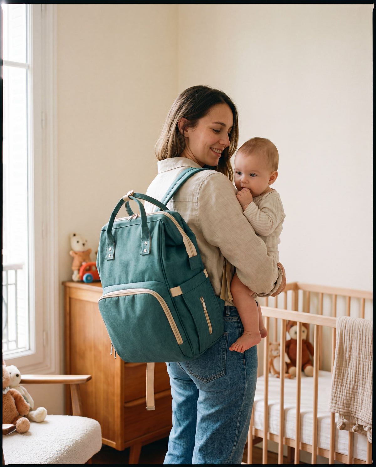 Tout contre vous, et les bras pour bébé