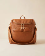 [IA] P10 Sac facon cuir - packshot premium - caramel - 4:5