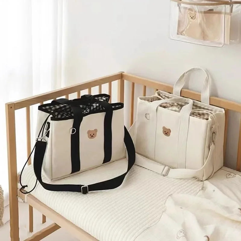 Sac à langer porté épaule - Chic et léger