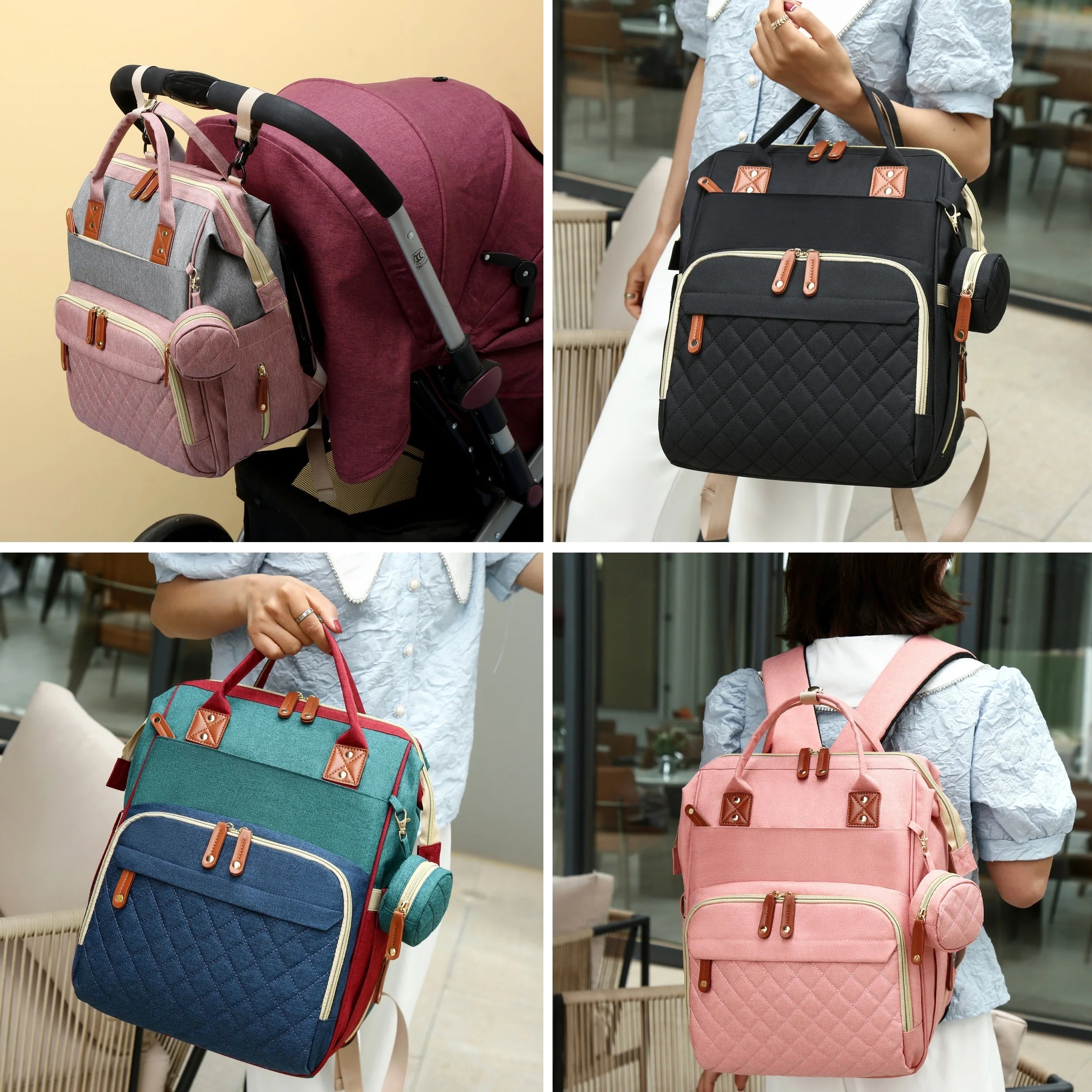 Sac à langer bébé pratique et élégant