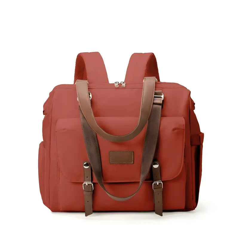 Sac à dos à langer Vintage - Grande capacité