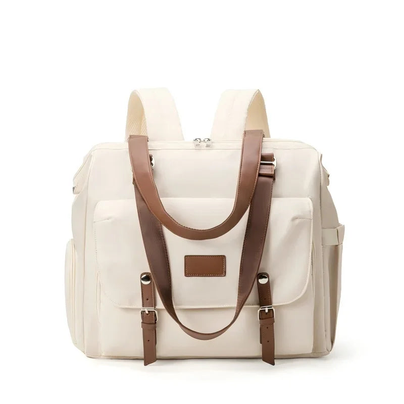 Sac à dos à langer Vintage - Grande capacité