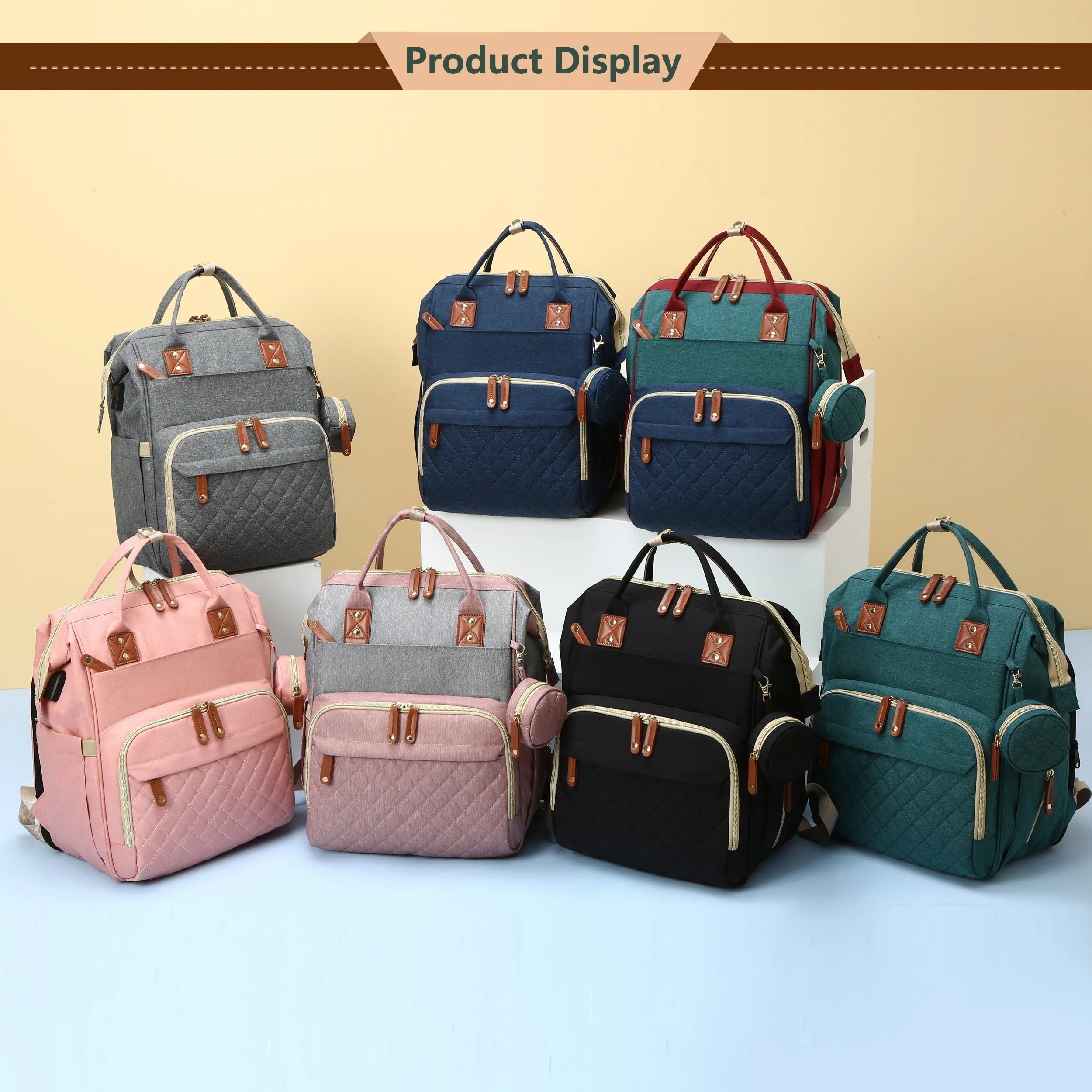 Sac à langer bébé pratique et élégant