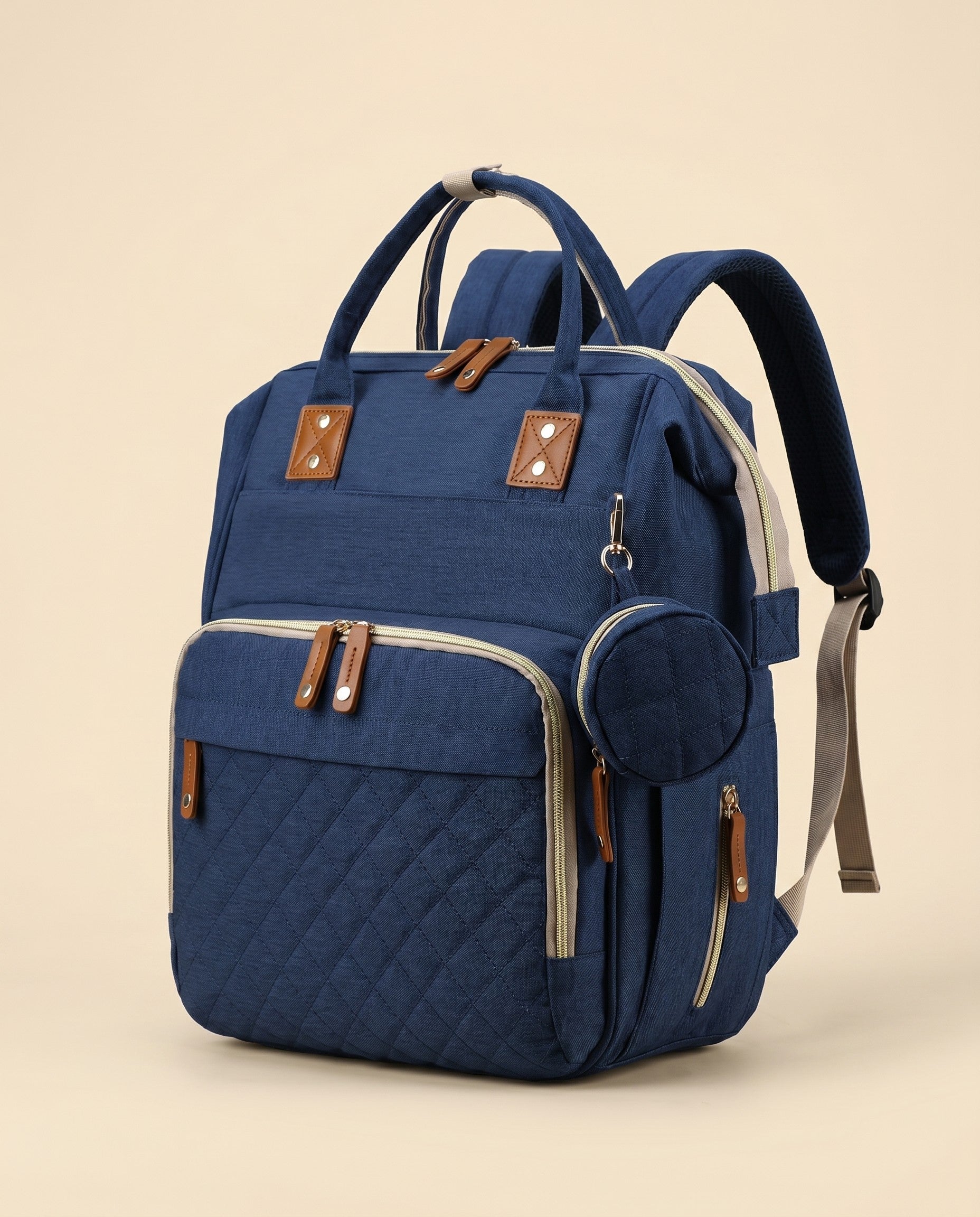 Sac à langer 2-en-1 Tendrinette · Bleu · packshot [c:bleu]