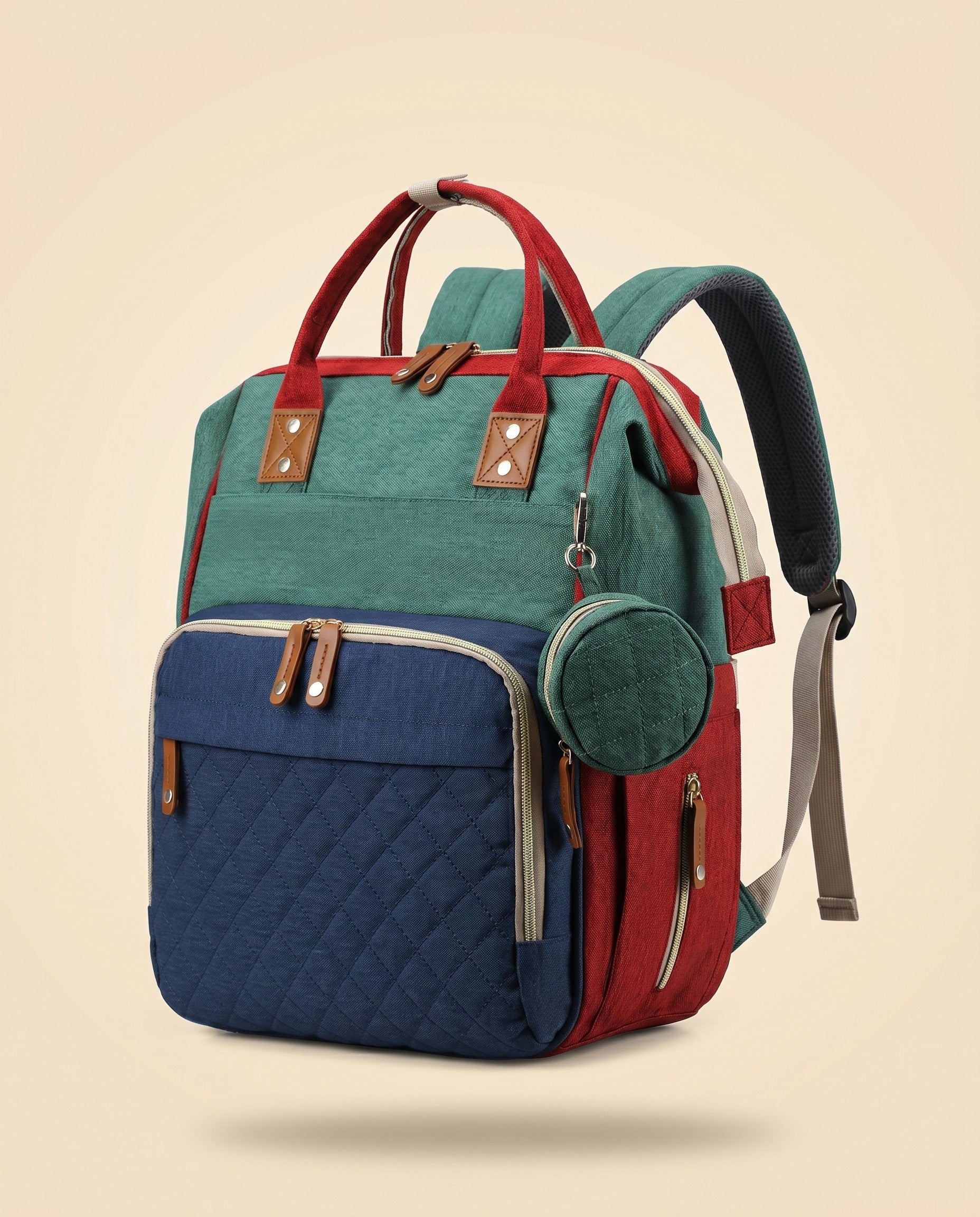 Sac à langer 2-en-1 Tendrinette · Multicolore · packshot [c:multicolore]