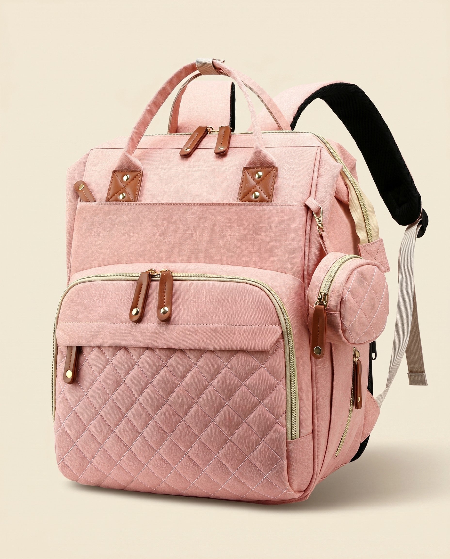 Sac à langer 2-en-1 Tendrinette · Rose · packshot [c:rose]