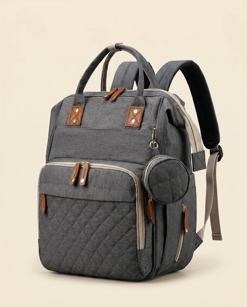 Sac à langer 2-en-1 Tendrinette · Gris foncé · packshot [c:gris-fonce]