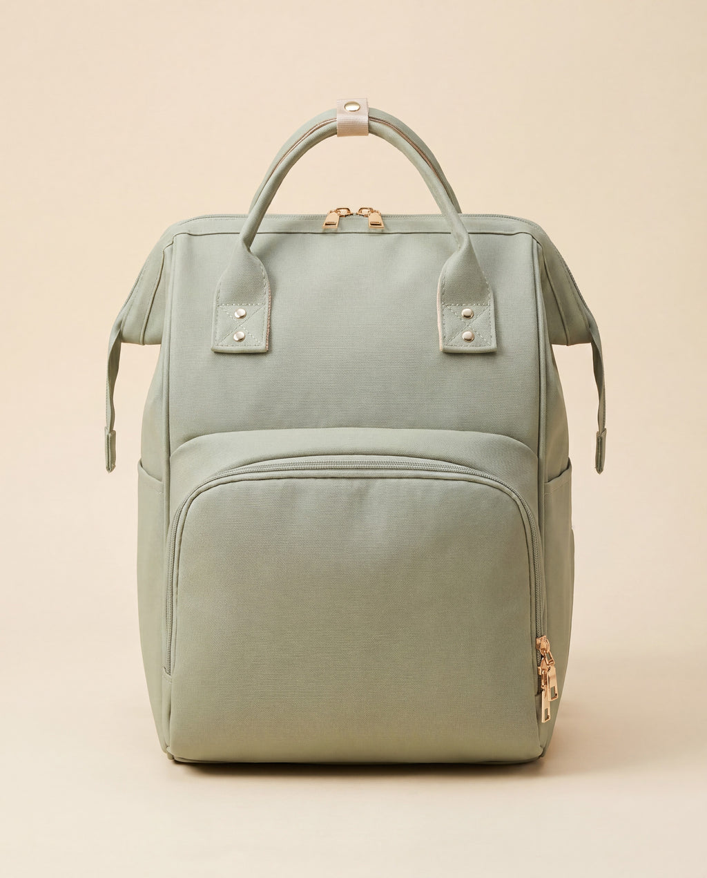Sac à dos à langer Tendrinette · Vert · packshot [c:vert]