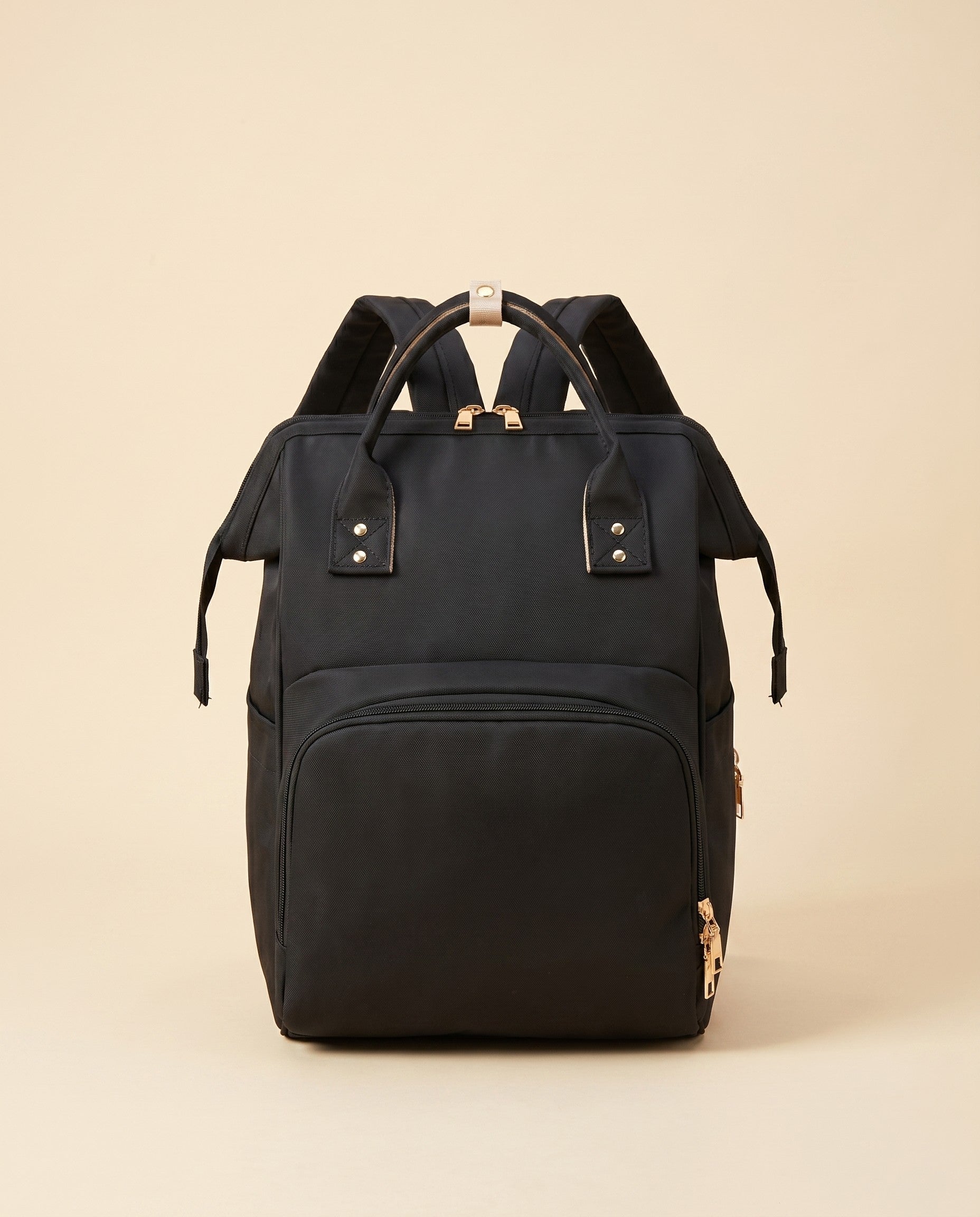 Sac à dos à langer Tendrinette · Noir · packshot [c:noir]