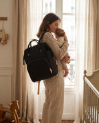 Sac à dos à langer Tendrinette · Noir · maman et bébé [c:noir]