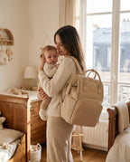 Sac à dos à langer Tendrinette · Kaki · maman et bébé [c:kaki]