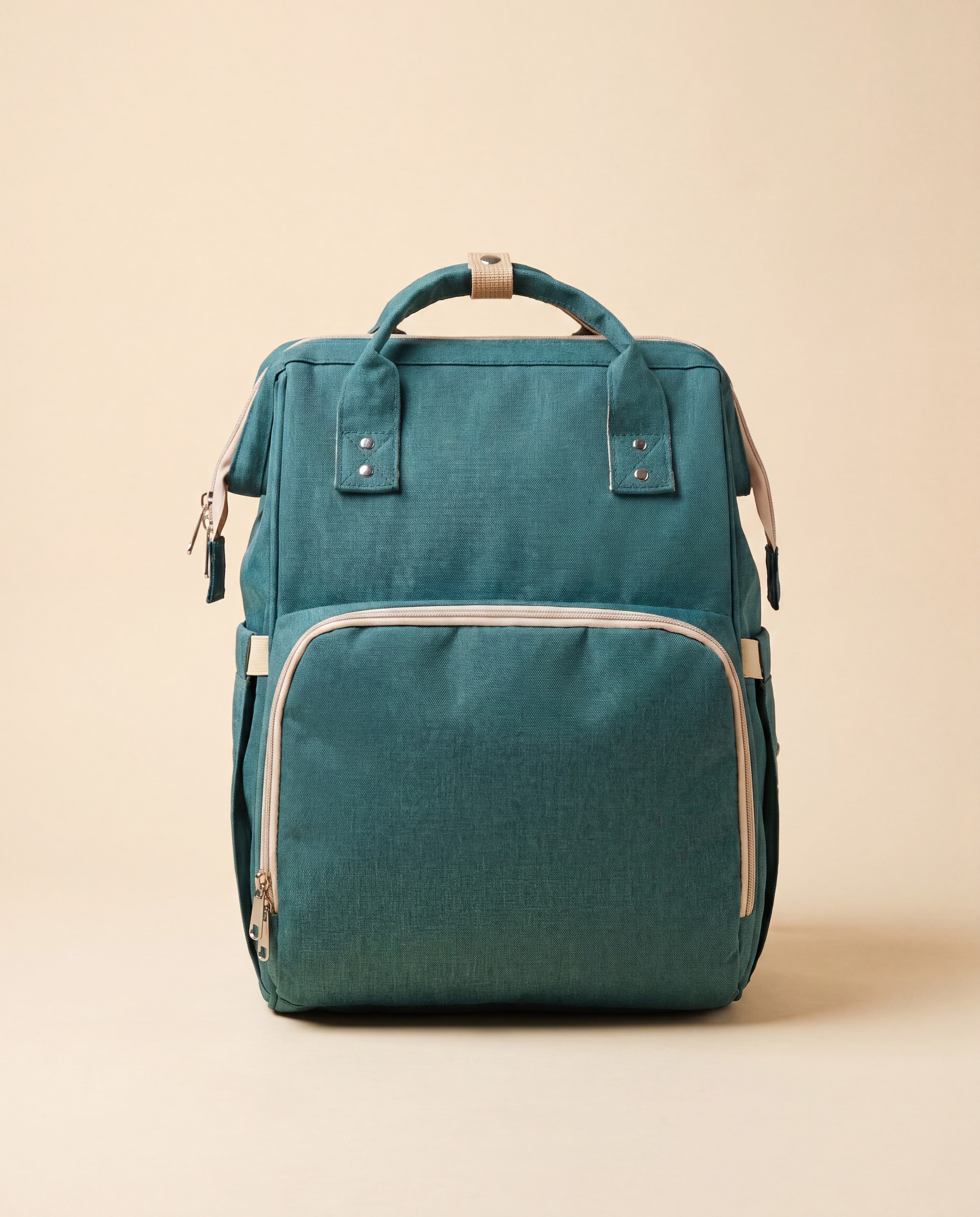 Sac à dos à langer nomade Tendrinette · Vert · packshot [c:vert]