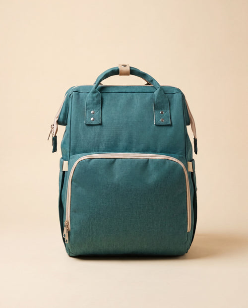 Sac à dos à langer nomade Tendrinette · Vert · packshot [c:vert]