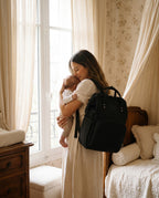 Sac à dos à langer nomade Tendrinette · Noir · maman et bébé [c:noir]