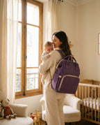 Sac à dos à langer nomade Tendrinette · Violet · maman et bébé [c:violet]
