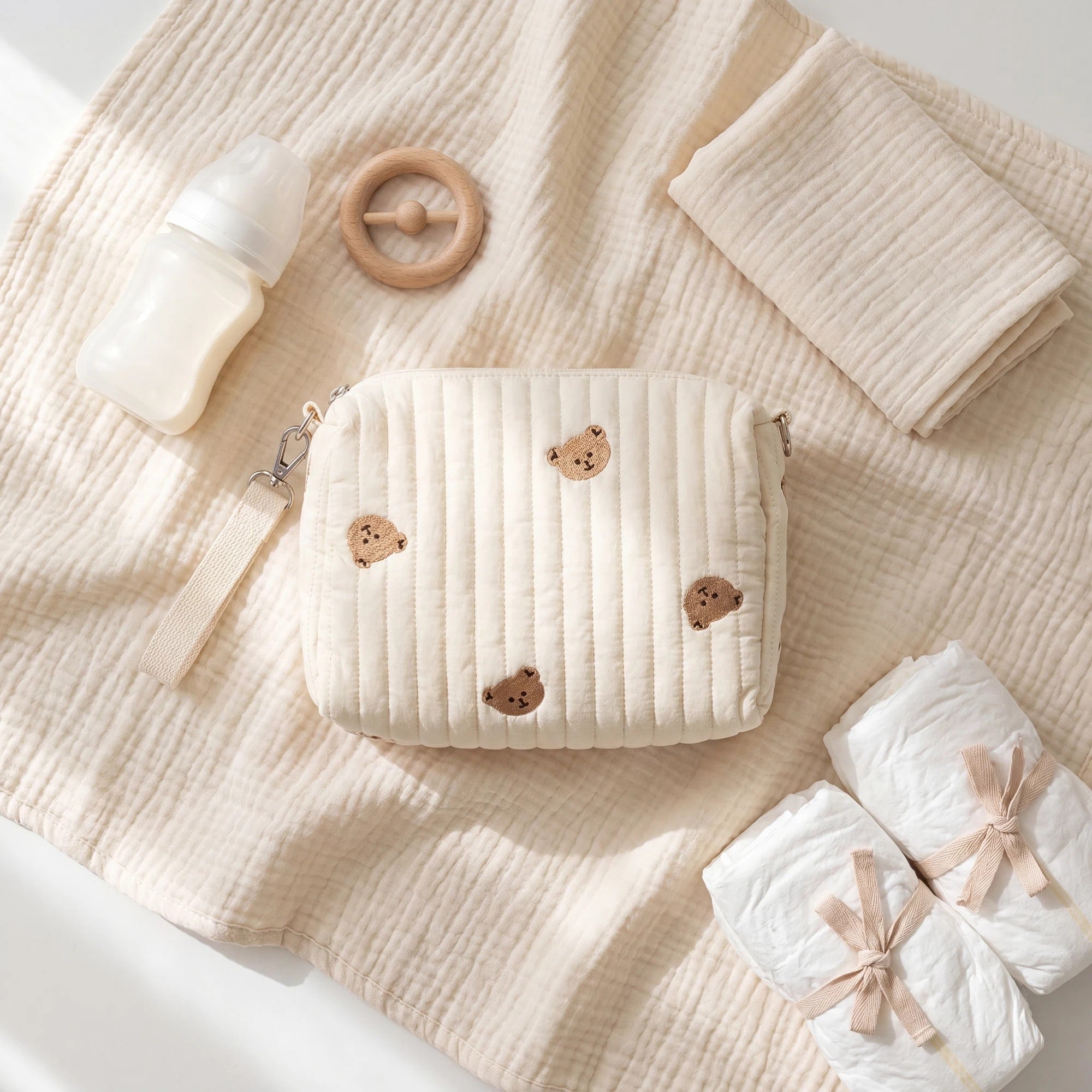 Trousse à langer Tendrinette · Ours · scène nursery [c:ours]