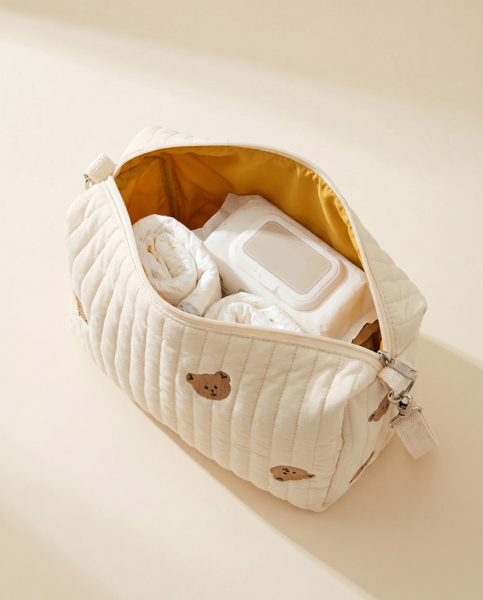 Trousse à langer Tendrinette · Ours · intérieur
