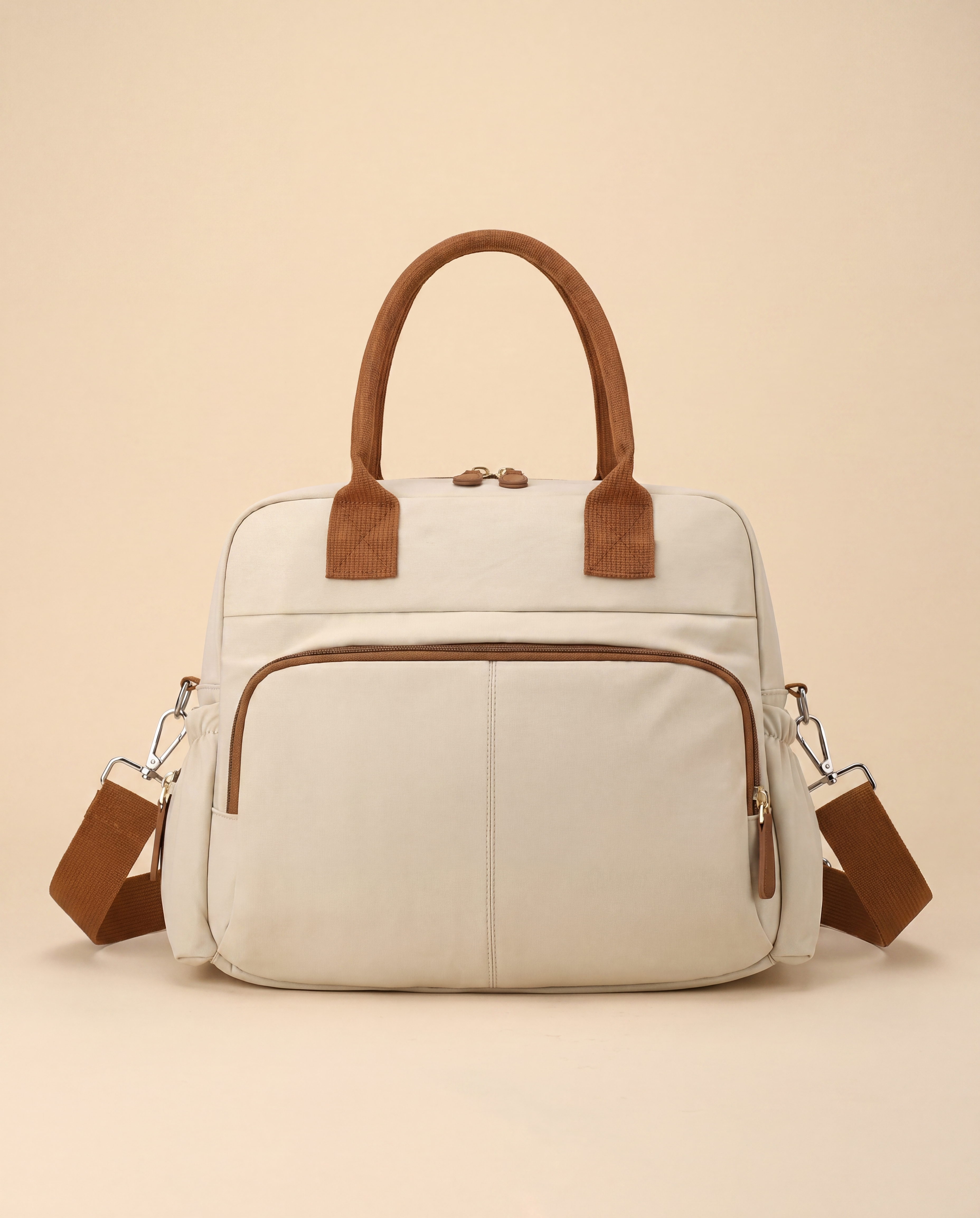 Sac à langer cabas Tendrinette · Beige · packshot [c:beige]