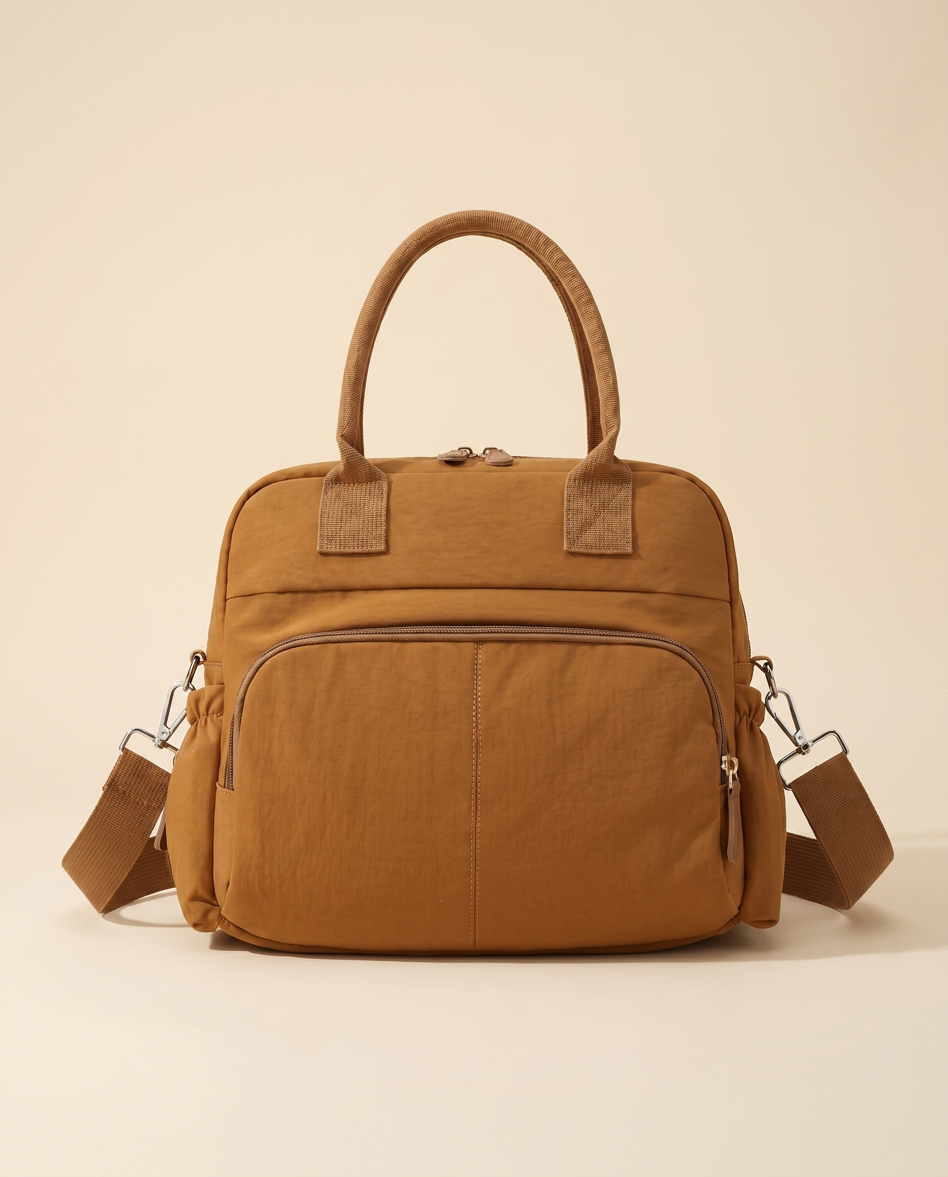 Sac à langer cabas Tendrinette · Camel · packshot [c:camel]