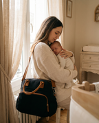 Sac à langer cabas Tendrinette · Noir · maman et bébé [c:noir]