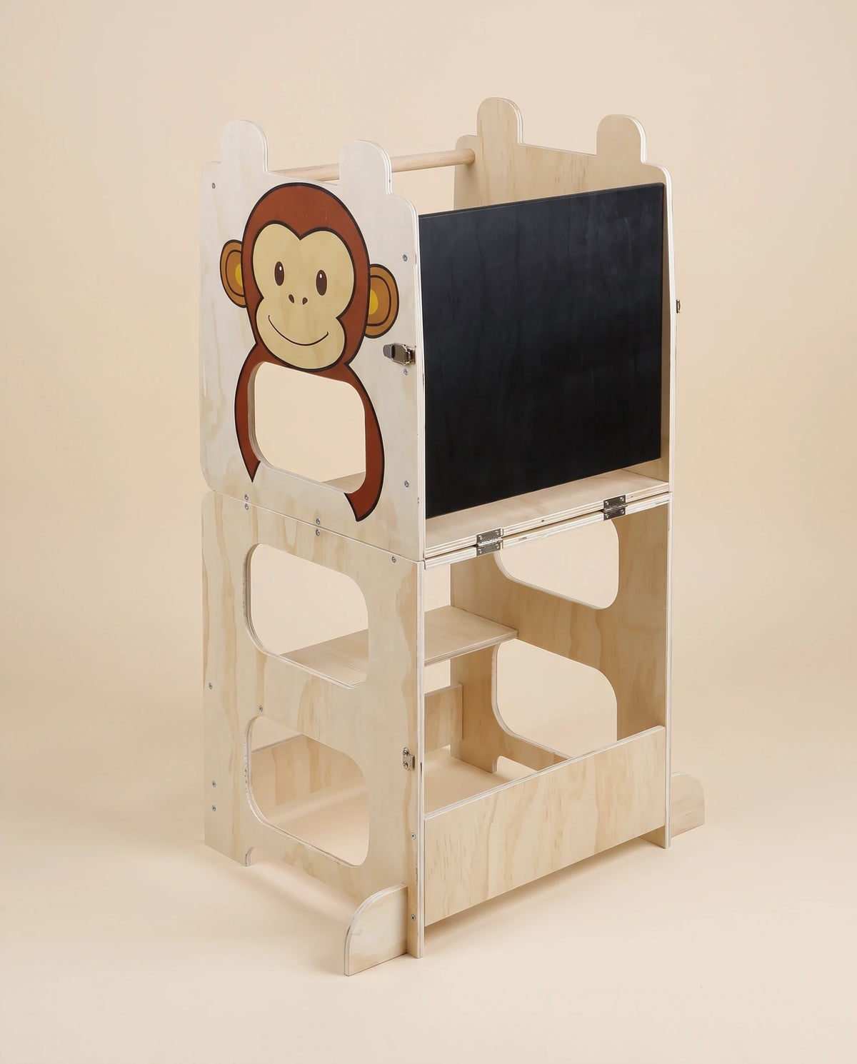 Tour d'observation Montessori évolutive Tendrinette · Singe · packshot